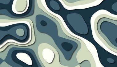 Soyut kağıt oyma şablonu arka plan, kitap kapağı için