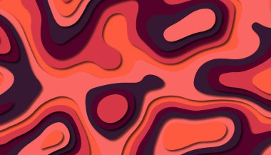 Soyut kağıt oyma şablonu arka plan, kitap kapağı için