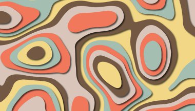 Soyut kağıt oyma şablonu arka plan, kitap kapağı için