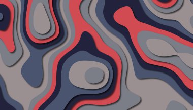 Soyut kağıt oyma şablonu arka plan, kitap kapağı için