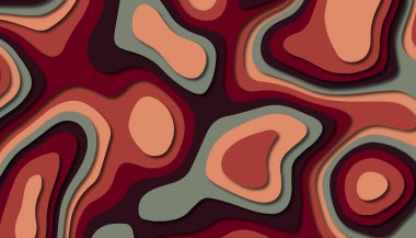 Soyut kağıt oyma şablonu arka plan, kitap kapağı için