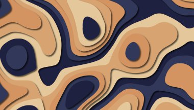 Soyut kağıt oyma şablonu arka plan, kitap kapağı için