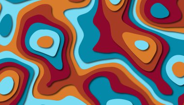 Soyut kağıt oyma şablonu arka plan, kitap kapağı için