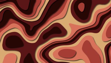 Soyut kağıt oyma şablonu arka plan, kitap kapağı için