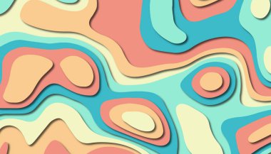 Soyut kağıt oyma şablonu arka plan, kitap kapağı için