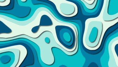 Soyut kağıt oyma şablonu arka plan, kitap kapağı için