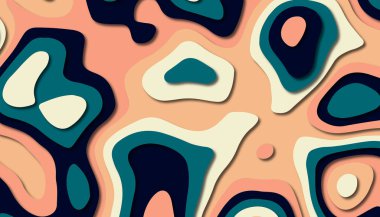 Soyut kağıt oyma şablonu arka plan, kitap kapağı için