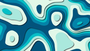 Soyut kağıt oyma şablonu arka plan, kitap kapağı için