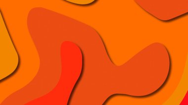 Kağıt Sanat karikatür soyut dalgalar. Kağıt arka plan bölmek. Modern origami tasarım şablonu. Kağıt arka plan kes. Soyut gerçekçi kağıt dekorasyon dokulu tasarımı için