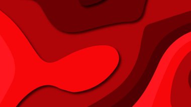 Kağıt Sanat karikatür soyut dalgalar. Kağıt arka plan bölmek. Modern origami tasarım şablonu. Kağıt arka plan kes. Soyut gerçekçi kağıt dekorasyon dokulu tasarımı için