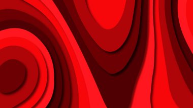 Kağıt Sanat karikatür soyut dalgalar. Kağıt arka plan bölmek. Modern origami tasarım şablonu. Kağıt arka plan kes. Soyut gerçekçi kağıt dekorasyon dokulu tasarımı için