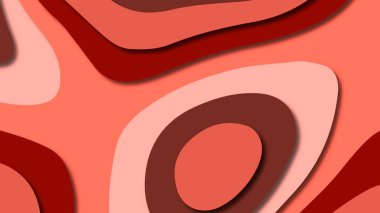 Kağıt Sanat karikatür soyut dalgalar. Kağıt arka plan bölmek. Modern origami tasarım şablonu. Kağıt arka plan kes. Soyut gerçekçi kağıt dekorasyon dokulu tasarımı için