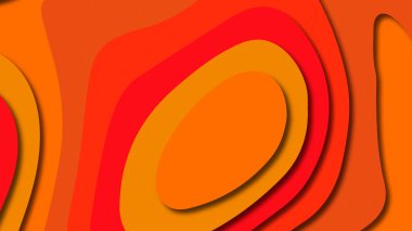 Kağıt Sanat karikatür soyut dalgalar. Kağıt arka plan bölmek. Modern origami tasarım şablonu. Kağıt arka plan kes. Soyut gerçekçi kağıt dekorasyon dokulu tasarımı için