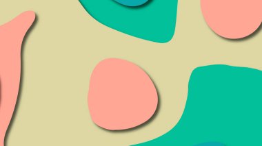 Kağıt Sanat karikatür soyut dalgalar. Kağıt arka plan bölmek. Modern origami tasarım şablonu. Kağıt arka plan kes. Soyut gerçekçi kağıt dekorasyon dokulu tasarımı için