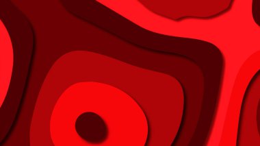 Kağıt Sanat karikatür soyut dalgalar. Kağıt arka plan bölmek. Modern origami tasarım şablonu. Kağıt arka plan kes. Soyut gerçekçi kağıt dekorasyon dokulu tasarımı için