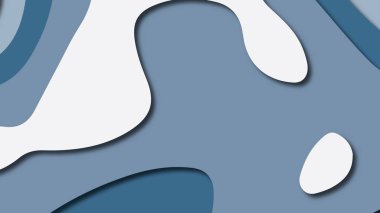 Kağıt Sanat karikatür soyut dalgalar. Kağıt arka plan bölmek. Modern origami tasarım şablonu. Kağıt arka plan kes. Soyut gerçekçi kağıt dekorasyon dokulu tasarımı için