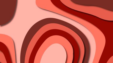 Kağıt Sanat karikatür soyut dalgalar. Kağıt arka plan bölmek. Modern origami tasarım şablonu. Kağıt arka plan kes. Soyut gerçekçi kağıt dekorasyon dokulu tasarımı için