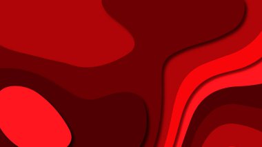 Kağıt Sanat karikatür soyut dalgalar. Kağıt arka plan bölmek. Modern origami tasarım şablonu. Kağıt arka plan kes. Soyut gerçekçi kağıt dekorasyon dokulu tasarımı için