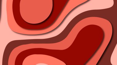 Kağıt Sanat karikatür soyut dalgalar. Kağıt arka plan bölmek. Modern origami tasarım şablonu. Kağıt arka plan kes. Soyut gerçekçi kağıt dekorasyon dokulu tasarımı için