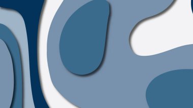 Kağıt Sanat karikatür soyut dalgalar. Kağıt arka plan bölmek. Modern origami tasarım şablonu. Kağıt arka plan kes. Soyut gerçekçi kağıt dekorasyon dokulu tasarımı için