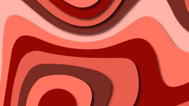 Kağıt Sanat karikatür soyut dalgalar. Kağıt arka plan bölmek. Modern origami tasarım şablonu. Kağıt arka plan kes. Soyut gerçekçi kağıt dekorasyon dokulu tasarımı için