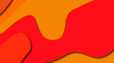 Kağıt Sanat karikatür soyut dalgalar. Kağıt arka plan bölmek. Modern origami tasarım şablonu. Kağıt arka plan kes. Soyut gerçekçi kağıt dekorasyon dokulu tasarımı için