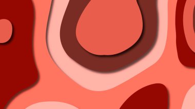 Kağıt Sanat karikatür soyut dalgalar. Kağıt arka plan bölmek. Modern origami tasarım şablonu. Kağıt arka plan kes. Soyut gerçekçi kağıt dekorasyon dokulu tasarımı için