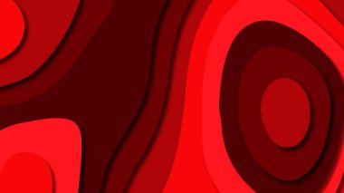 Kağıt Sanat karikatür soyut dalgalar. Kağıt arka plan bölmek. Modern origami tasarım şablonu. Kağıt arka plan kes. Soyut gerçekçi kağıt dekorasyon dokulu tasarımı için