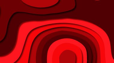 Kağıt Sanat karikatür soyut dalgalar. Kağıt arka plan bölmek. Modern origami tasarım şablonu. Kağıt arka plan kes. Soyut gerçekçi kağıt dekorasyon dokulu tasarımı için