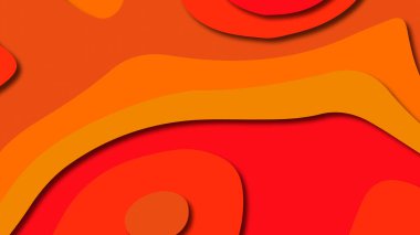 Kağıt Sanat karikatür soyut dalgalar. Kağıt arka plan bölmek. Modern origami tasarım şablonu. Kağıt arka plan kes. Soyut gerçekçi kağıt dekorasyon dokulu tasarımı için