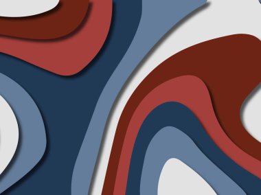 kağıt ile 3D arka plan şekilleri kesim. Soyut kağıt kitap kapağı için şablon arka plan bölmek. Kağıt arka plan kes. Soyut gerçekçi kağıt dekorasyon tasarımı için