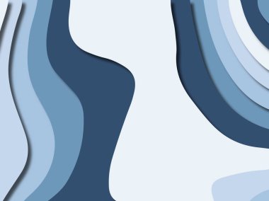 kağıt ile 3D arka plan şekilleri kesim. Soyut kağıt kitap kapağı için şablon arka plan bölmek. Kağıt arka plan kes. Soyut gerçekçi kağıt dekorasyon tasarımı için