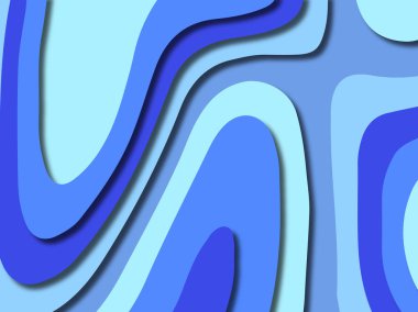 kağıt ile 3D arka plan şekilleri kesim. Soyut kağıt kitap kapağı için şablon arka plan bölmek. Kağıt arka plan kes. Soyut gerçekçi kağıt dekorasyon tasarımı için