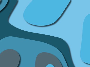 kağıt ile 3D arka plan şekilleri kesim. Soyut kağıt kitap kapağı için şablon arka plan bölmek. Kağıt arka plan kes. Soyut gerçekçi kağıt dekorasyon tasarımı için