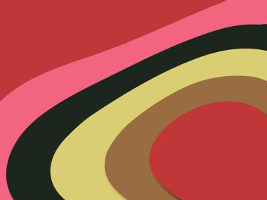 kağıt ile 3D arka plan şekilleri kesim. Soyut kağıt kitap kapağı için şablon arka plan bölmek. Kağıt arka plan kes. Soyut gerçekçi kağıt dekorasyon tasarımı için