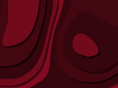 kağıt ile 3D arka plan şekilleri kesim. Soyut kağıt kitap kapağı için şablon arka plan bölmek. Kağıt arka plan kes. Soyut gerçekçi kağıt dekorasyon tasarımı için