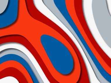 kağıt ile 3D arka plan şekilleri kesim. Soyut kağıt kitap kapağı için şablon arka plan bölmek. Kağıt arka plan kes. Soyut gerçekçi kağıt dekorasyon tasarımı için