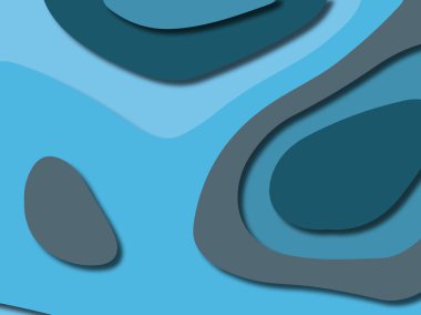 kağıt ile 3D arka plan şekilleri kesim. Soyut kağıt kitap kapağı için şablon arka plan bölmek. Kağıt arka plan kes. Soyut gerçekçi kağıt dekorasyon tasarımı için