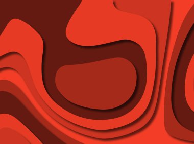 kağıt ile 3D arka plan şekilleri kesim. Soyut kağıt kitap kapağı için şablon arka plan bölmek. Kağıt arka plan kes. Soyut gerçekçi kağıt dekorasyon tasarımı için