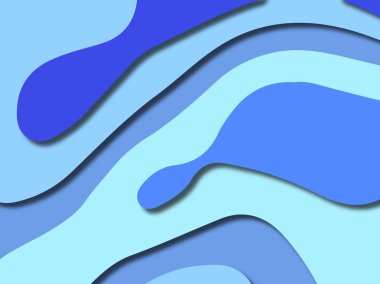 kağıt ile 3D arka plan şekilleri kesim. Soyut kağıt kitap kapağı için şablon arka plan bölmek. Kağıt arka plan kes. Soyut gerçekçi kağıt dekorasyon tasarımı için