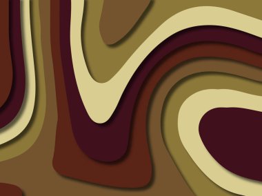 kağıt ile 3D arka plan şekilleri kesim. Soyut kağıt kitap kapağı için şablon arka plan bölmek. Kağıt arka plan kes. Soyut gerçekçi kağıt dekorasyon tasarımı için