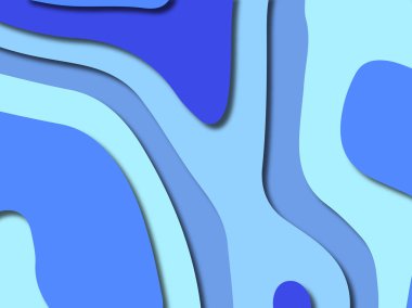 kağıt ile 3D arka plan şekilleri kesim. Soyut kağıt kitap kapağı için şablon arka plan bölmek. Kağıt arka plan kes. Soyut gerçekçi kağıt dekorasyon tasarımı için