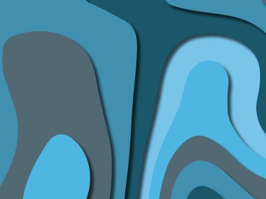 kağıt ile 3D arka plan şekilleri kesim. Soyut kağıt kitap kapağı için şablon arka plan bölmek. Kağıt arka plan kes. Soyut gerçekçi kağıt dekorasyon tasarımı için