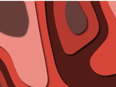 kağıt ile 3D arka plan şekilleri kesim. Soyut kağıt kitap kapağı için şablon arka plan bölmek. Kağıt arka plan kes. Soyut gerçekçi kağıt dekorasyon tasarımı için