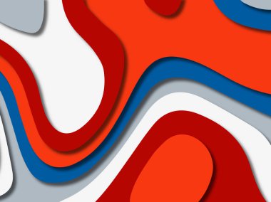 kağıt ile 3D arka plan şekilleri kesim. Soyut kağıt kitap kapağı için şablon arka plan bölmek. Kağıt arka plan kes. Soyut gerçekçi kağıt dekorasyon tasarımı için