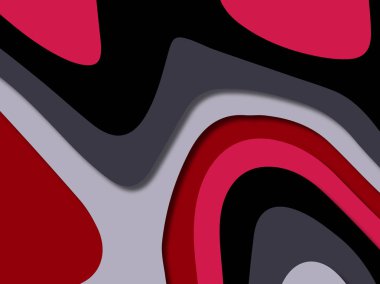 kağıt ile 3D arka plan şekilleri kesim. Soyut kağıt kitap kapağı için şablon arka plan bölmek. Kağıt arka plan kes. Soyut gerçekçi kağıt dekorasyon tasarımı için