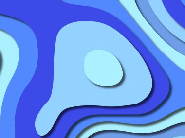 kağıt ile 3D arka plan şekilleri kesim. Soyut kağıt kitap kapağı için şablon arka plan bölmek. Kağıt arka plan kes. Soyut gerçekçi kağıt dekorasyon tasarımı için