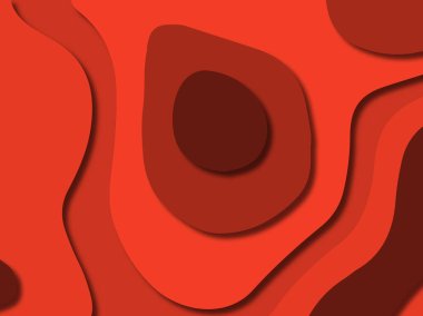 kağıt ile 3D arka plan şekilleri kesim. Soyut kağıt kitap kapağı için şablon arka plan bölmek. Kağıt arka plan kes. Soyut gerçekçi kağıt dekorasyon tasarımı için