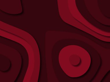 kağıt ile 3D arka plan şekilleri kesim. Soyut kağıt kitap kapağı için şablon arka plan bölmek. Kağıt arka plan kes. Soyut gerçekçi kağıt dekorasyon tasarımı için