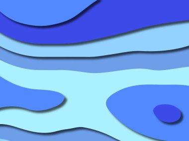 kağıt ile 3D arka plan şekilleri kesim. Soyut kağıt kitap kapağı için şablon arka plan bölmek. Kağıt arka plan kes. Soyut gerçekçi kağıt dekorasyon tasarımı için